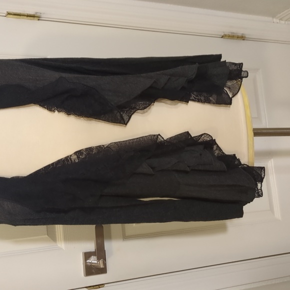 Cache Sweaters - ✅Cache Vintage Lace Open Ruffled Cardigan Sweater Top Whimsigoth Romantic